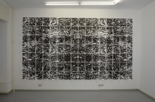 Pedro Calapez, árvore jacente II, 2013