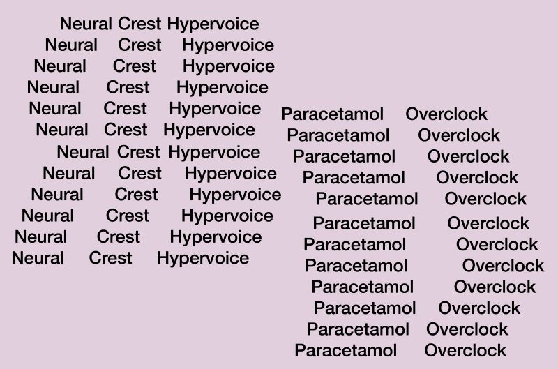 Neural Crest Hypervoice / Paracetamol Overclock